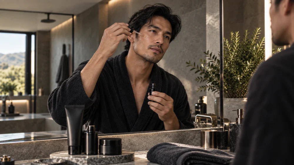 Men’s Skincare Routine: A Simple AM & PM Guide by Skin Type